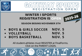 Middle School Winter I Sports Registration